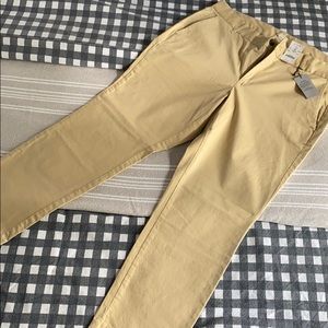 NWT J Crew stretch khaki chinos